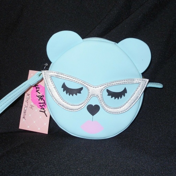 Betsey Johnson Handbags - Betsey Johnson TEDDY BEAR WRISTLET